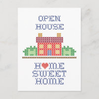 Customise Open House Postcard