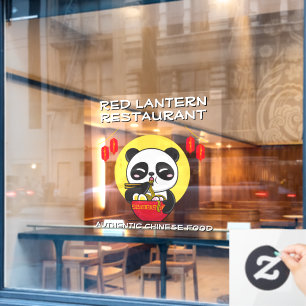 Customise Panda Bear Noodles Chinese Restaurant