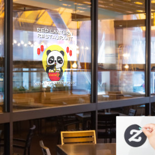 Customise Panda Bear Noodles Chinese Restaurant