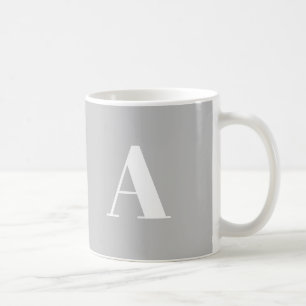 Customise, personalise Alphabet initial letter Coffee Mug