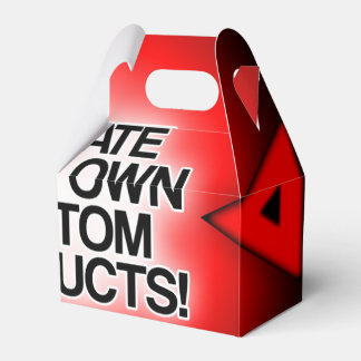 Customise / Personalise / Create your own Favour Box