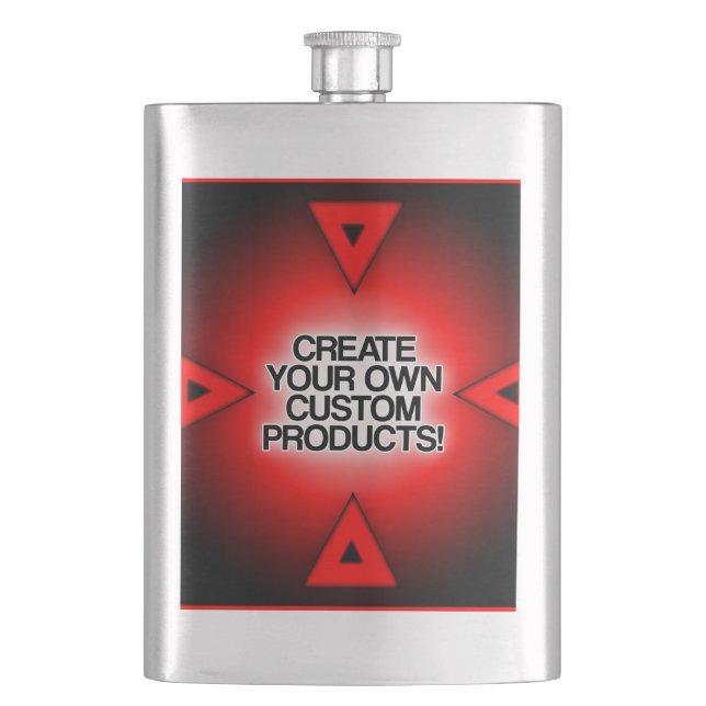 Customise / Personalise / Create your own Hip Flask (Front)