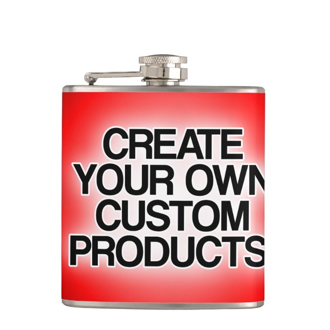 Customise / Personalise / Create your own Hip Flask (Front)