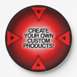 Customise / Personalise / Create your own Paper Plate