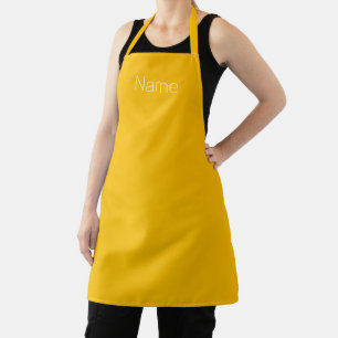 Customise personalise NAME monogram mango Apron
