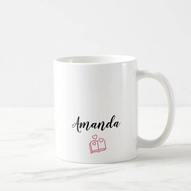 Customise personalised name teacher mug (Right)