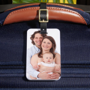 Customise Photo Template Unique Personalised Luggage Tag