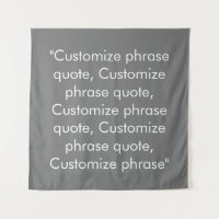Customise phrase quote elegant grey white