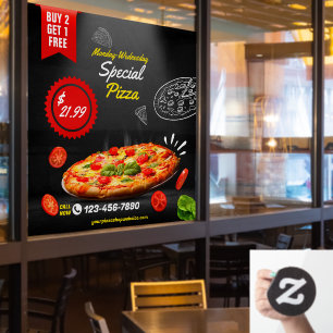 Customise Pizza Shop Special Deal Nights Large