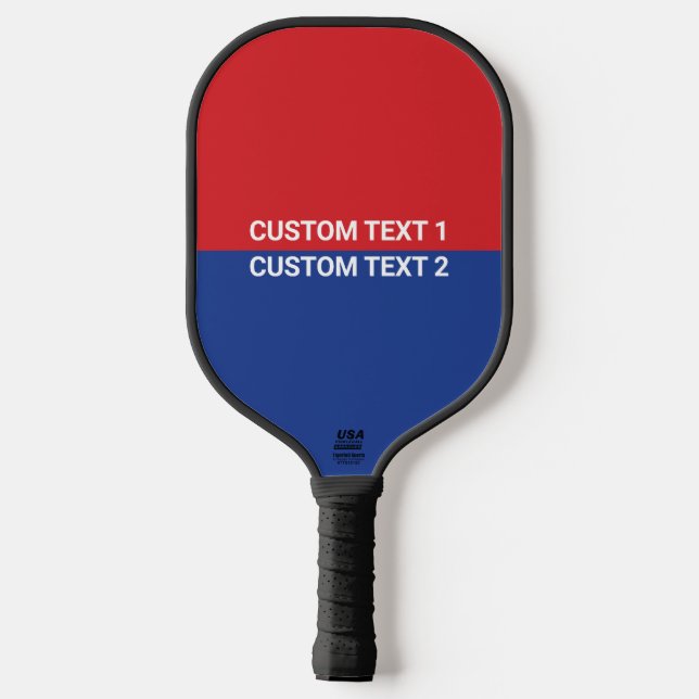 Customise President Election 2024 Political Theme Pickleball Paddle (Back)