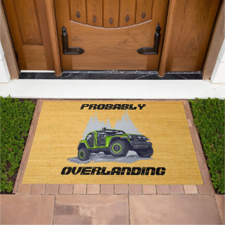 Customise Probably Overlanding Rock Crawling 4x4 2 Doormat