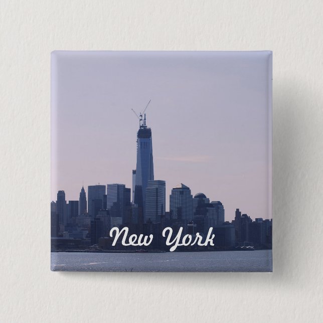 Customise Product 15 Cm Square Badge (Front)