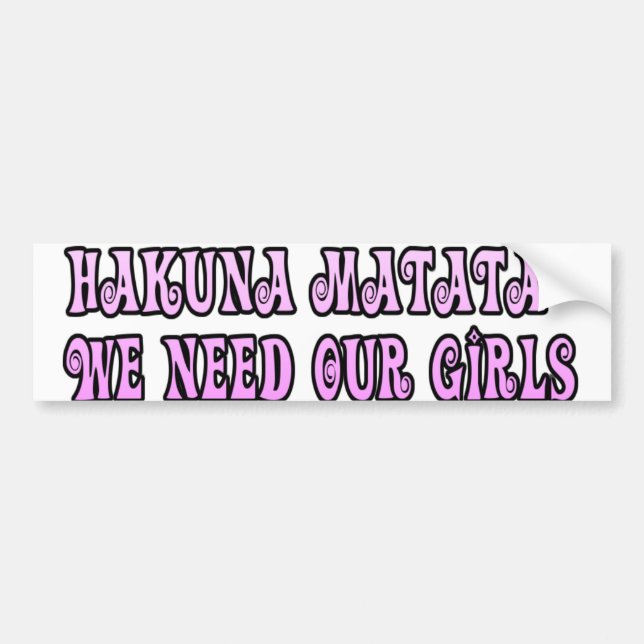 Customise Product Bumper Sticker (Front)