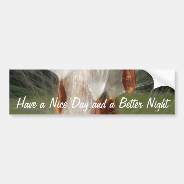 Customise Product Bumper Sticker (Front)