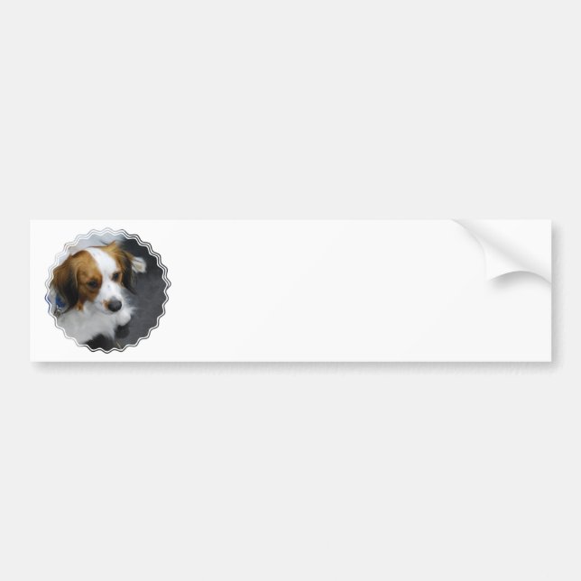 Customise Product Bumper Sticker (Front)