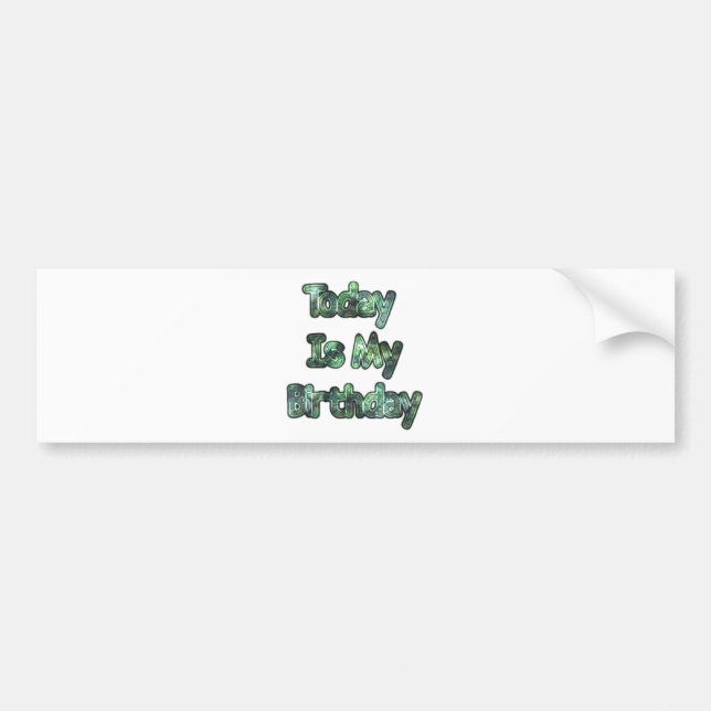 Customise Product Bumper Sticker (Front)