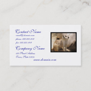 Customise Product Business Card