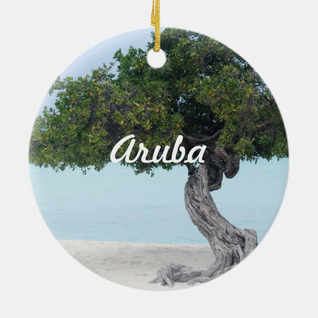 Customise Product Ceramic Ornament (Back)