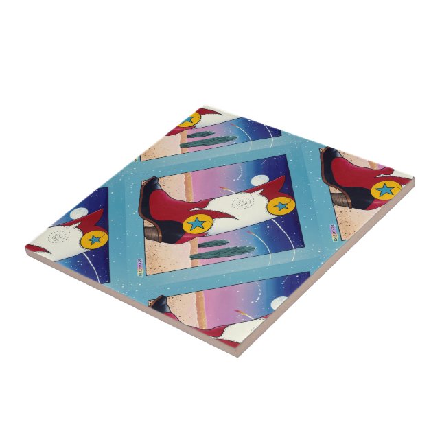 Customise Product Ceramic Tile (Side)