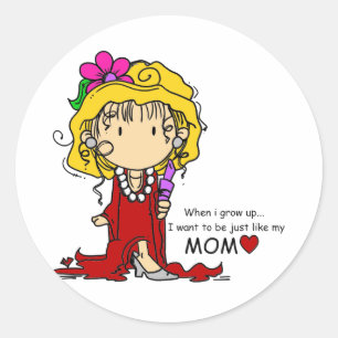 Customise Product Classic Round Sticker