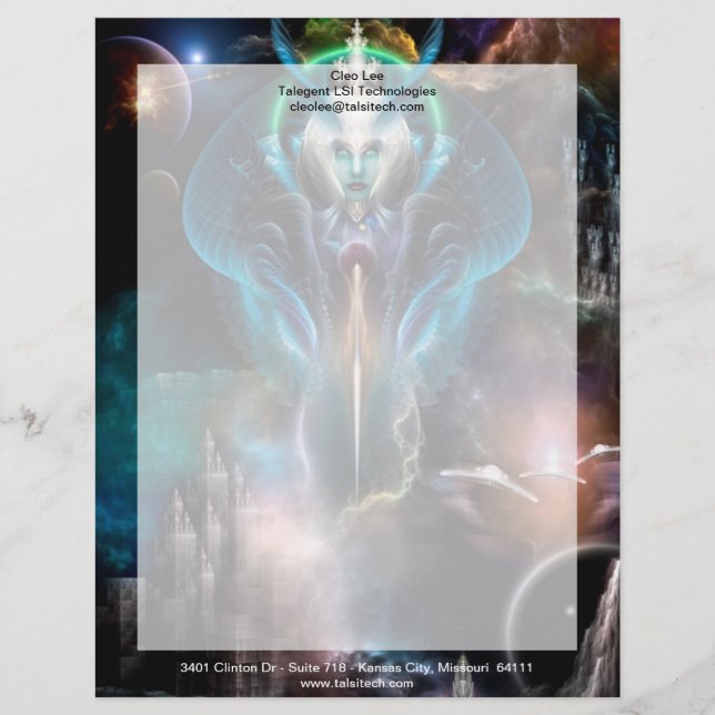 Customise Product Customised Letterhead (Front)