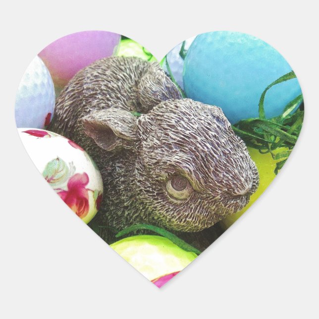 Customise Product Heart Sticker (Front)