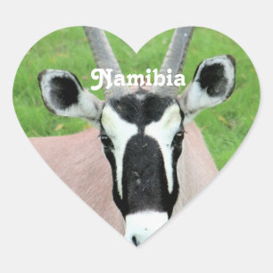 Customise Product Heart Sticker