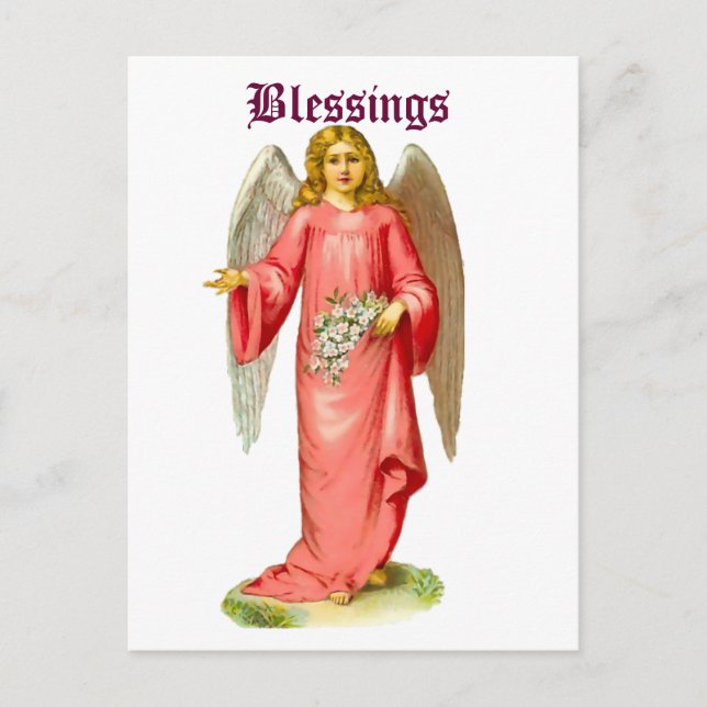 Customise Product - Holiday Greetings Postcard (Front)