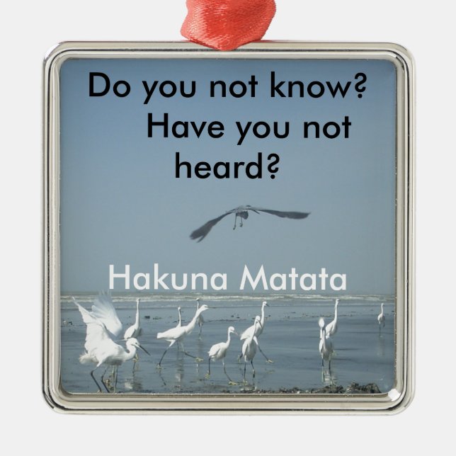 Customise Product Metal Tree Decoration (Front)