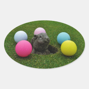 Customise Product Oval Sticker