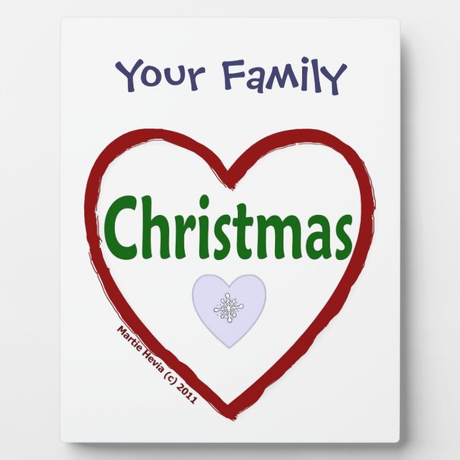 Customise Product Plaque (Front)