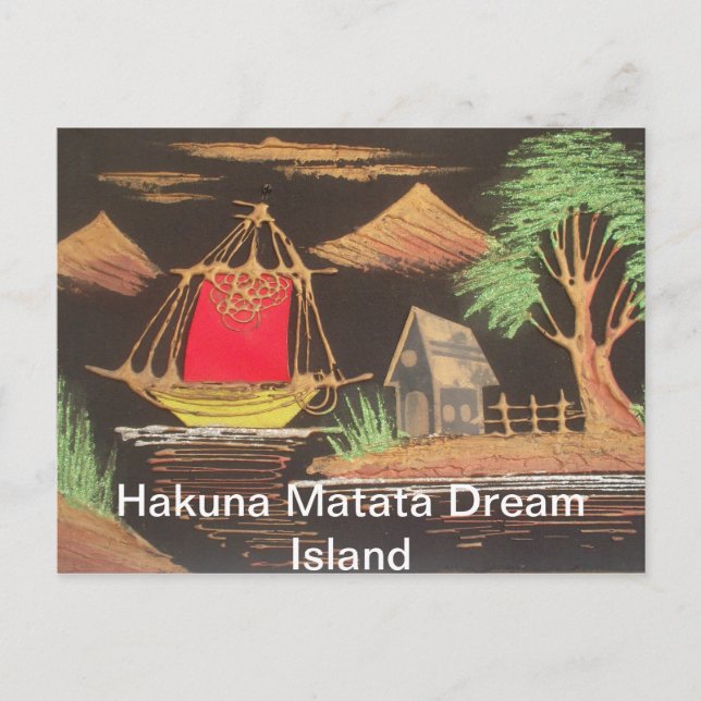 Customise Product Postcard (Front)