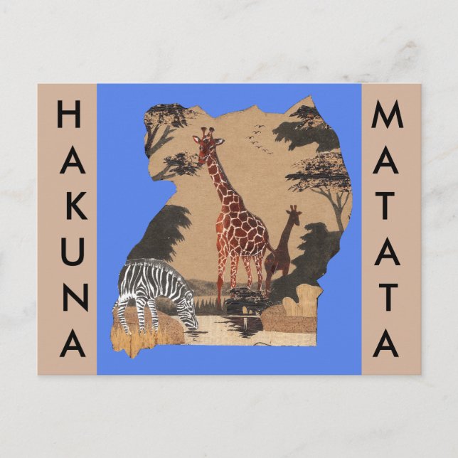 Customise Product Postcard (Front)