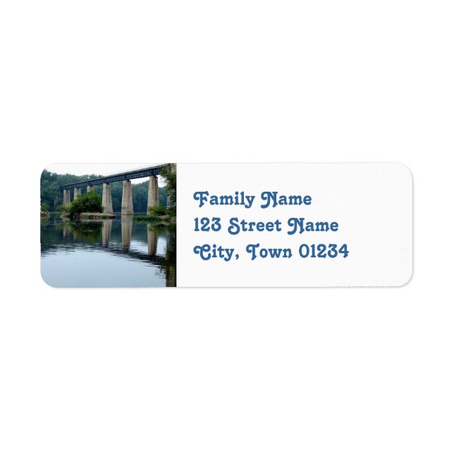 Customise Product Return Address Label (Front)