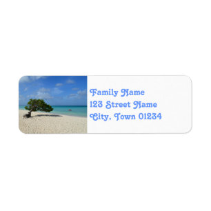 Customise Product Return Address Label