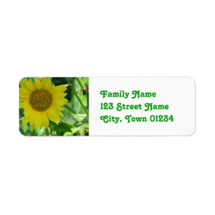 Customise Product Return Address Label