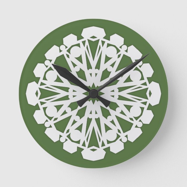 Customise Product Round Clock (Front)