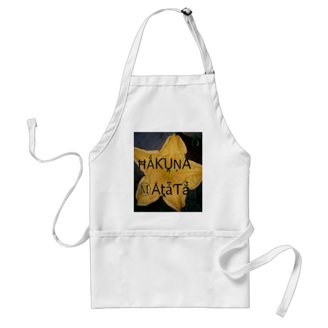 Customise Product Standard Apron (Front)