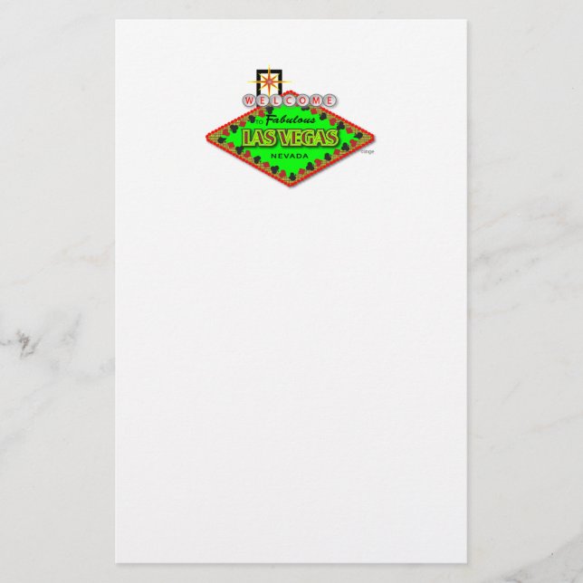 Customise Product Stationery (Front)