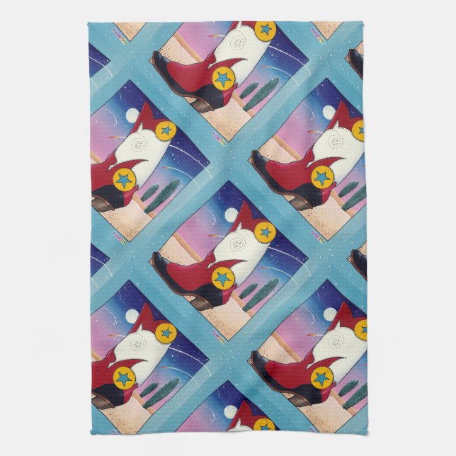 Customise Product Tea Towel (Vertical)