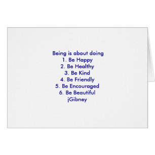 Customise ProductBeing is about doing jGibney The