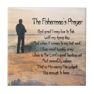 Customise ProductThe Fishermans Prayer Tile