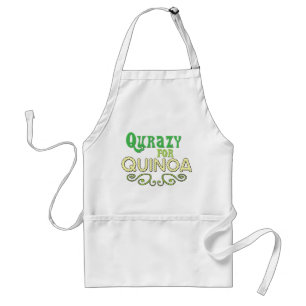 Customise Qurazy for Quinoa © - Funny Quinoa Quote Standard Apron