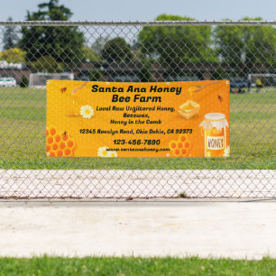 Customise Raw Honey For Sale Farm Business 2 Banner