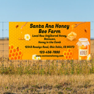 Customise Raw Honey For Sale Farm Business 2 Banner