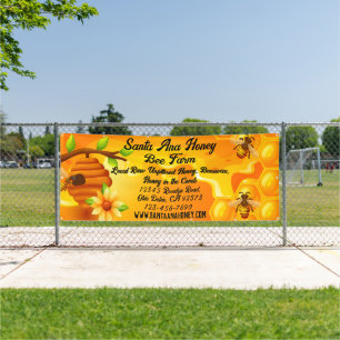 Customise Raw Honey For Sale Farm Business Banner