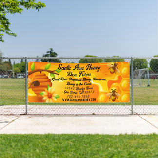 Customise Raw Honey For Sale Farm Business Banner