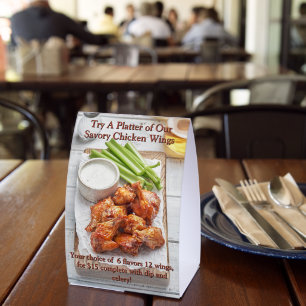 Customise Restaurant Chicken Wing Side Promotional
