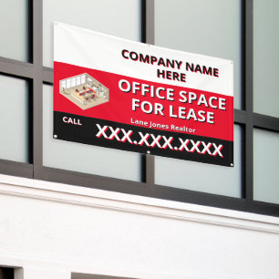 Customise Retail Space For Lease Company Logo Buil Banner