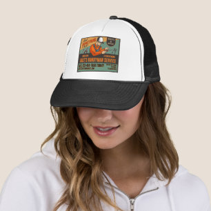 Customise Retro Handyman Service Promo Trucker Hat